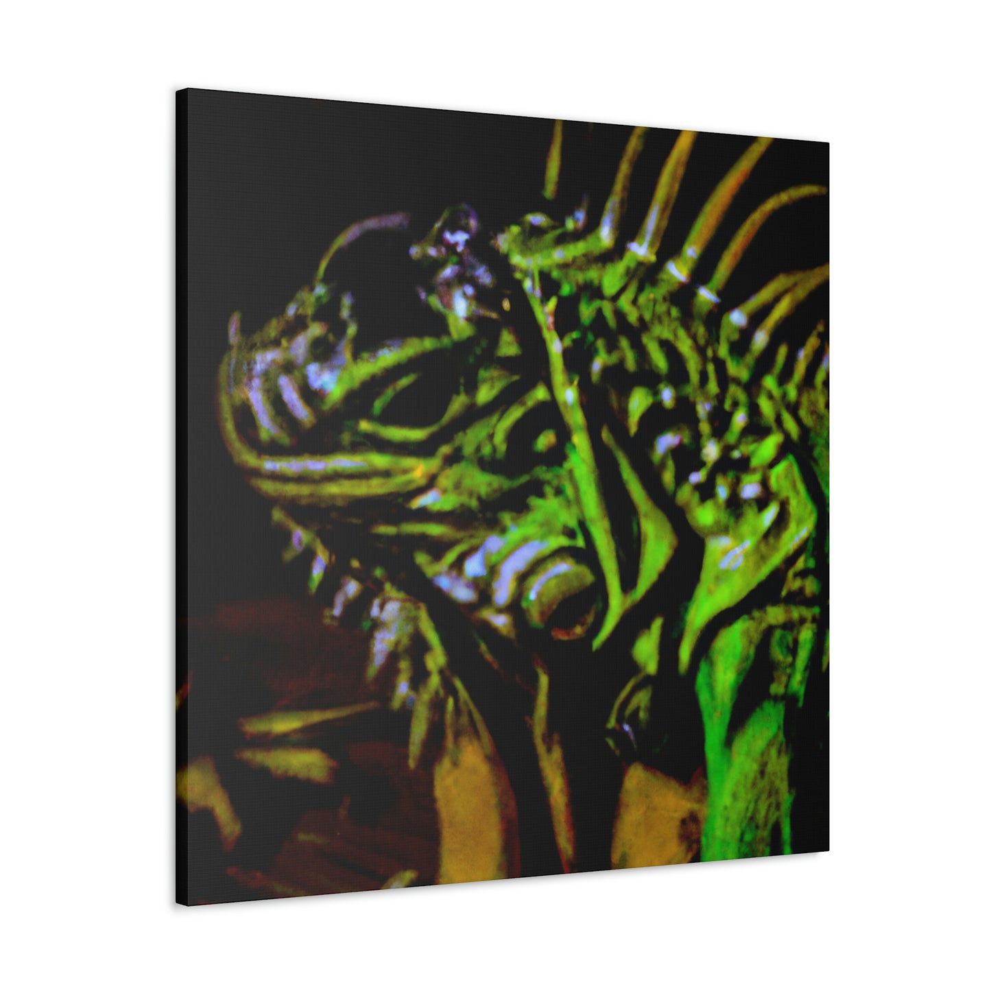 Iguana in Springtime - Canvas