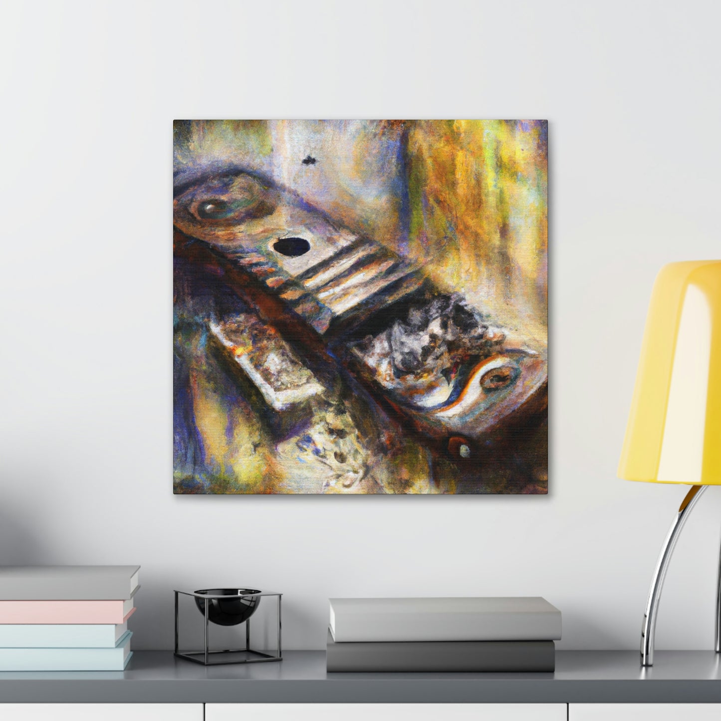 "Harmonica Melody Magic" - Canvas