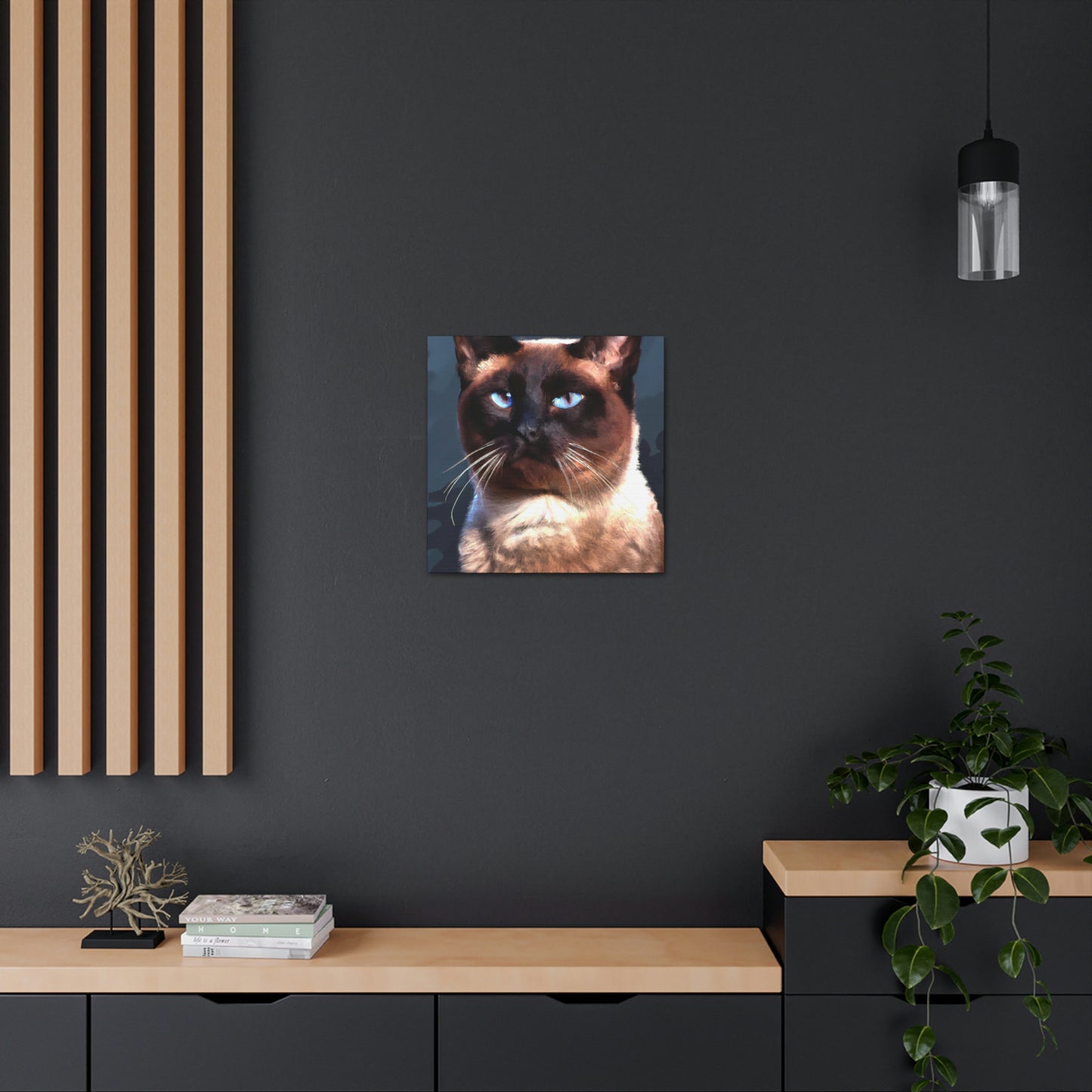 Siamese Sisters Portrait - Canvas