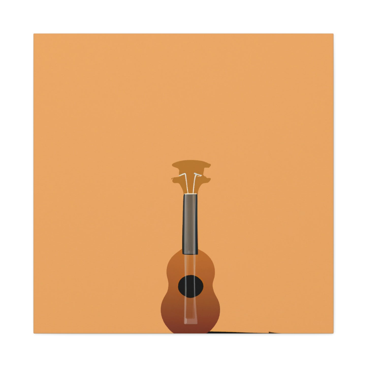 "Ukelele Of Minimalism" - Canvas