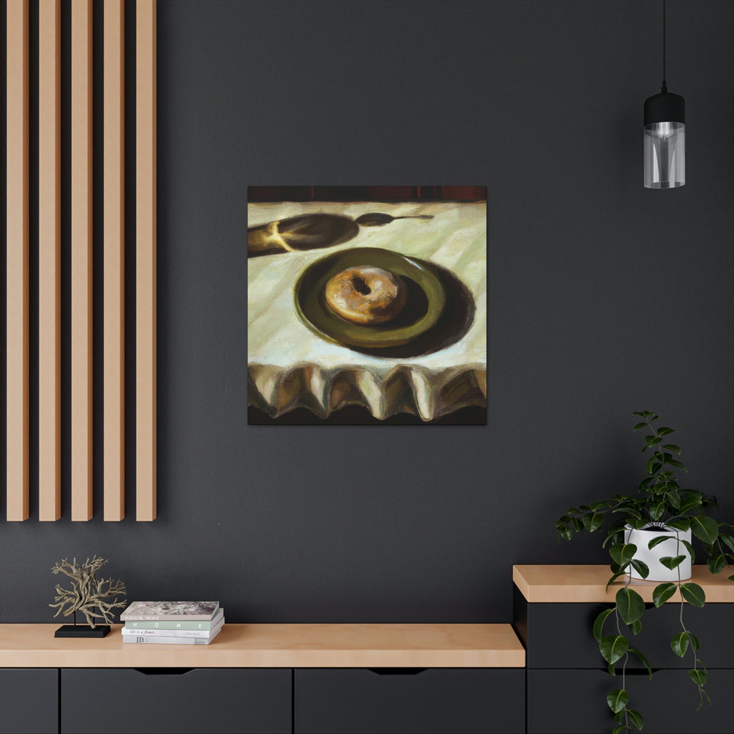 A Sweet Delightful Doughnut - Canvas