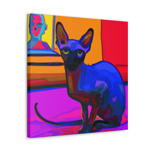 Sphynx in Fauvism - Canvas