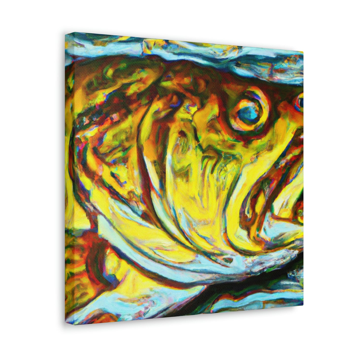 Walleye Splendor Rising - Canvas