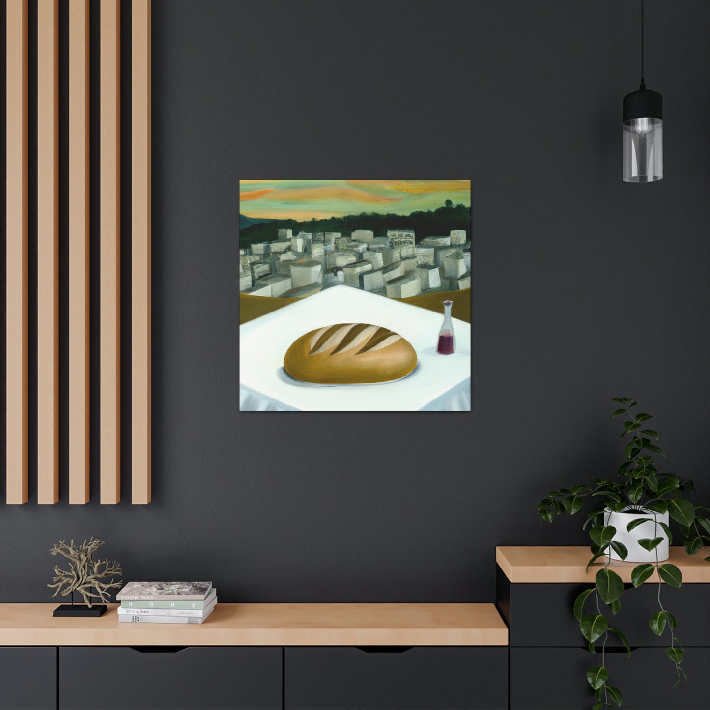 "Bread of Sublimity" - Canvas