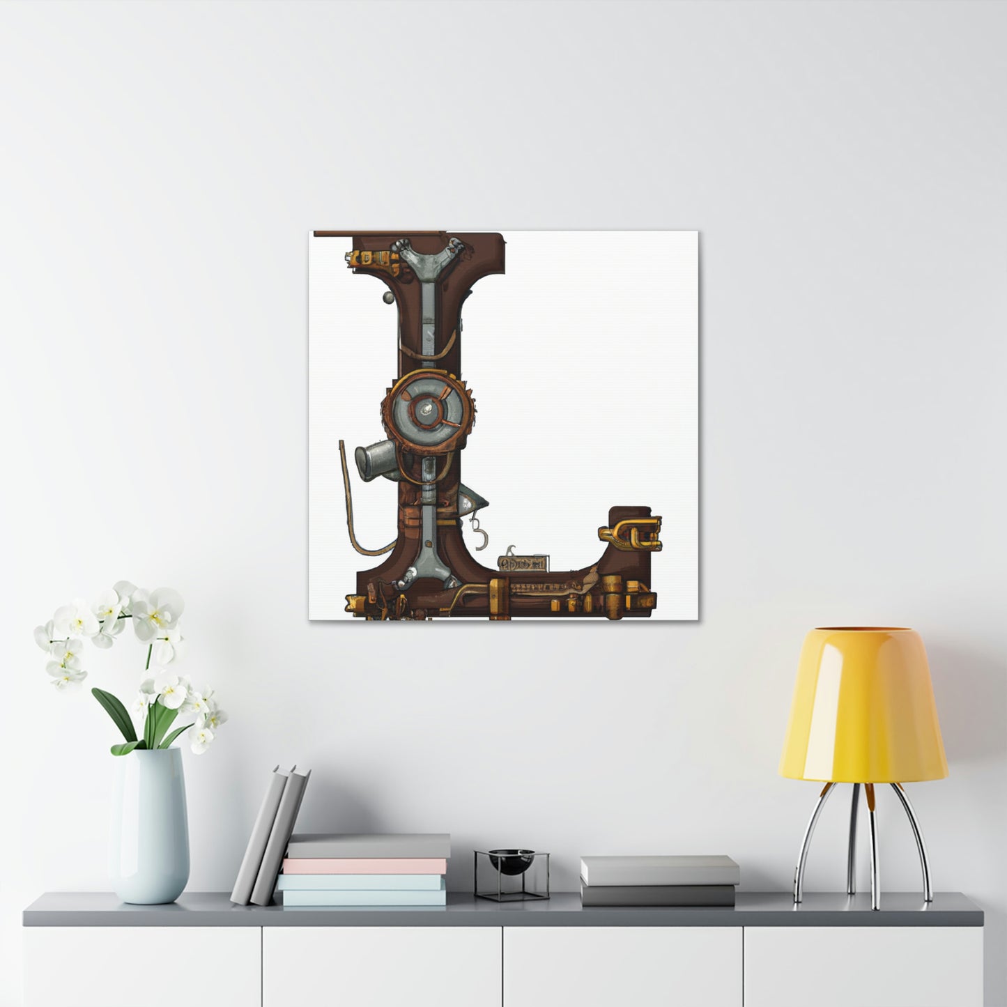 The Clockwork Lady - Canvas