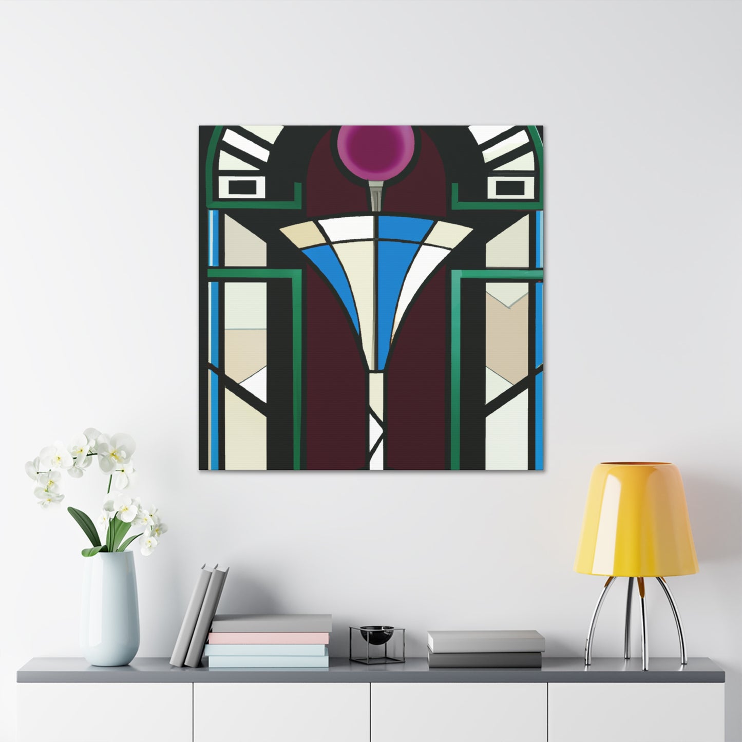 "Gleaming Wine Chalice" - Canvas