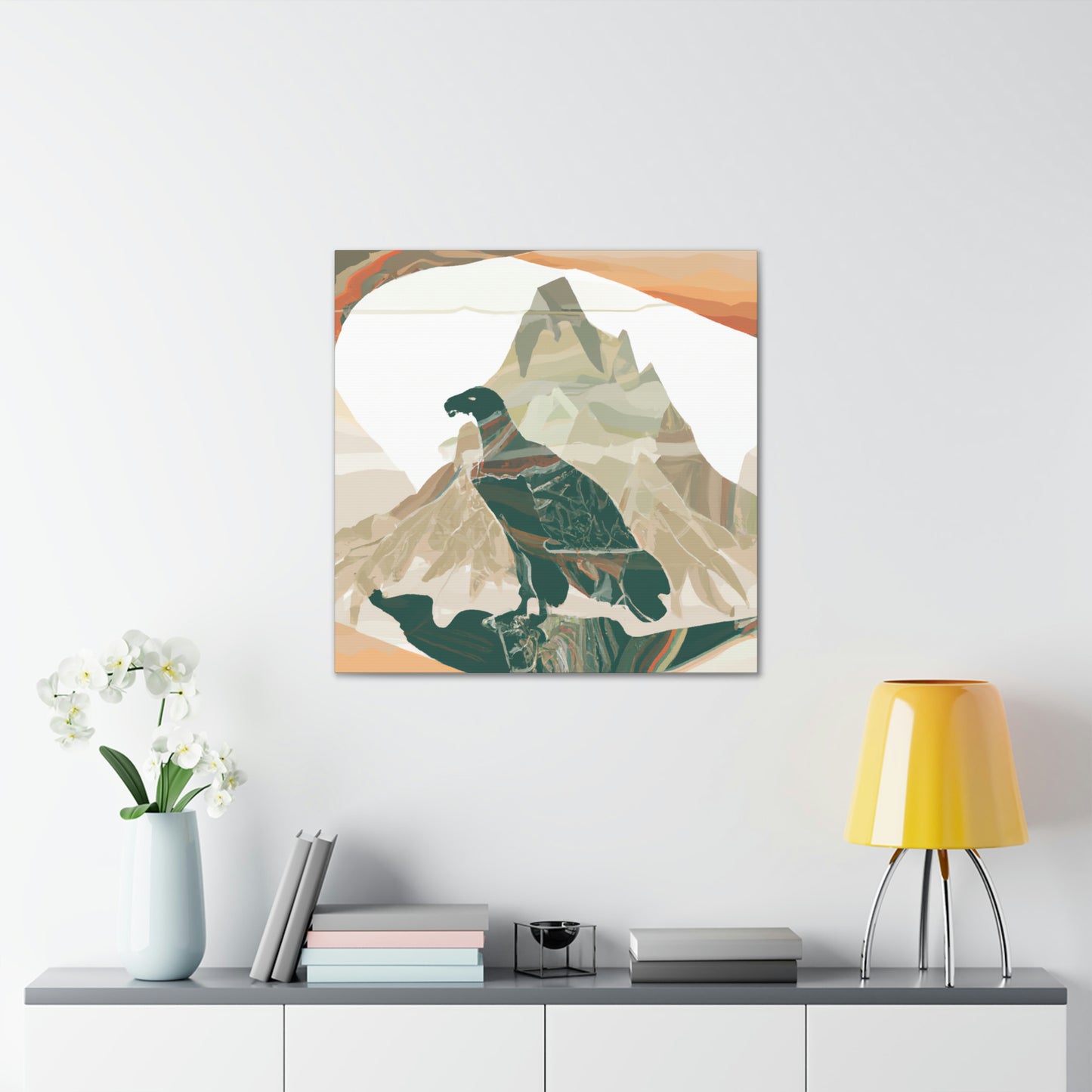 "Condor in Art Deco" - Canvas