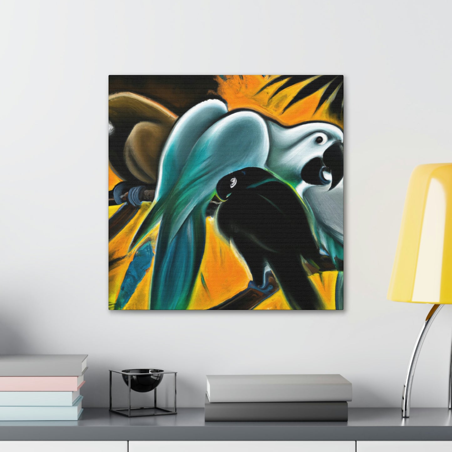 Macaw Mirage Surreal - Canvas