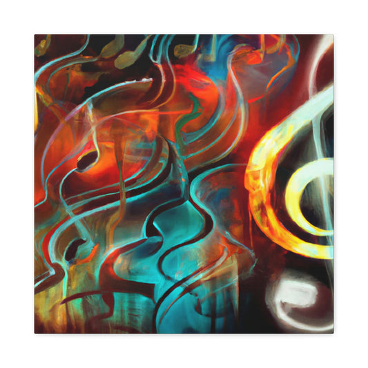 "Spirited Notes Symphony" - Canvas