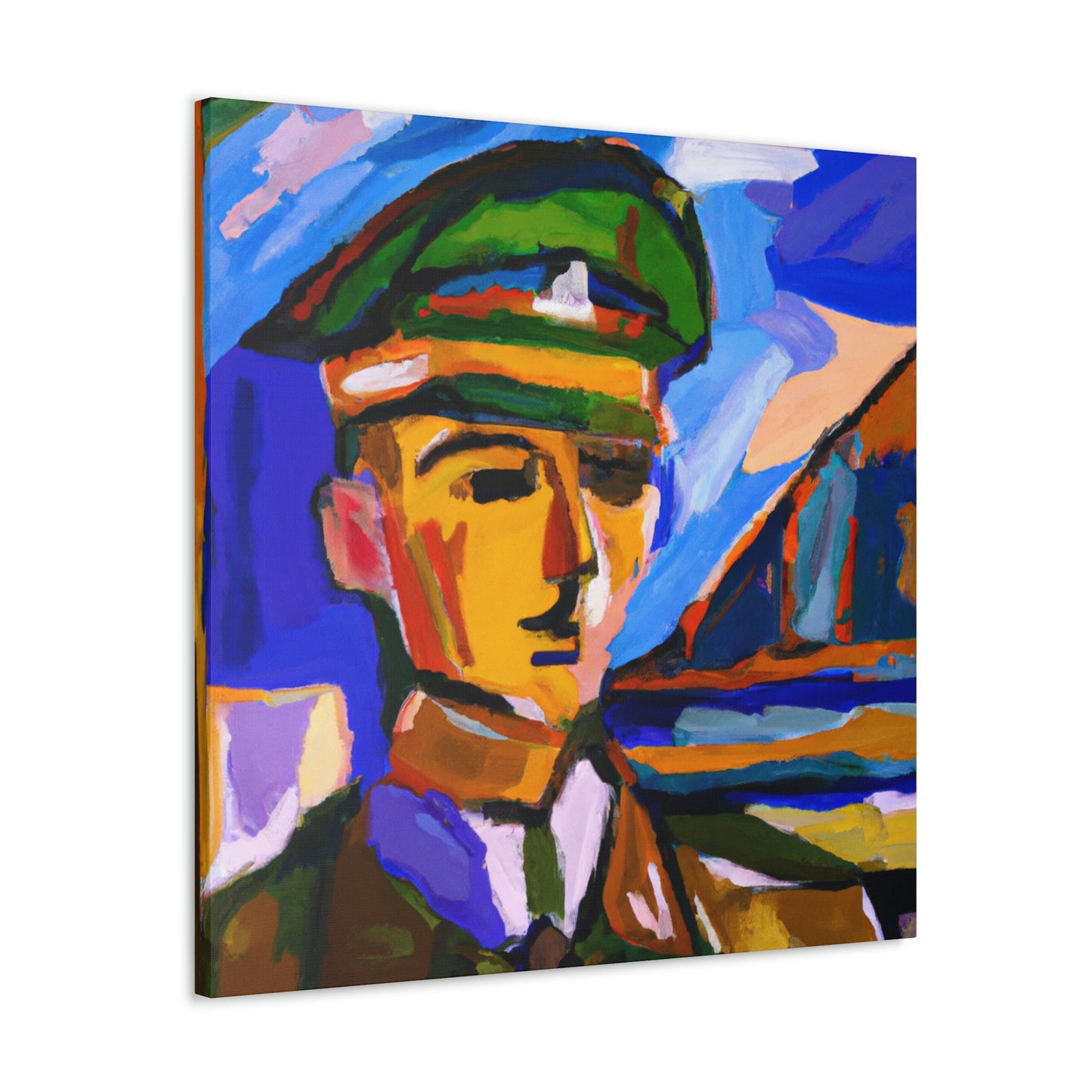 Engineer in Fauvism - Canvas