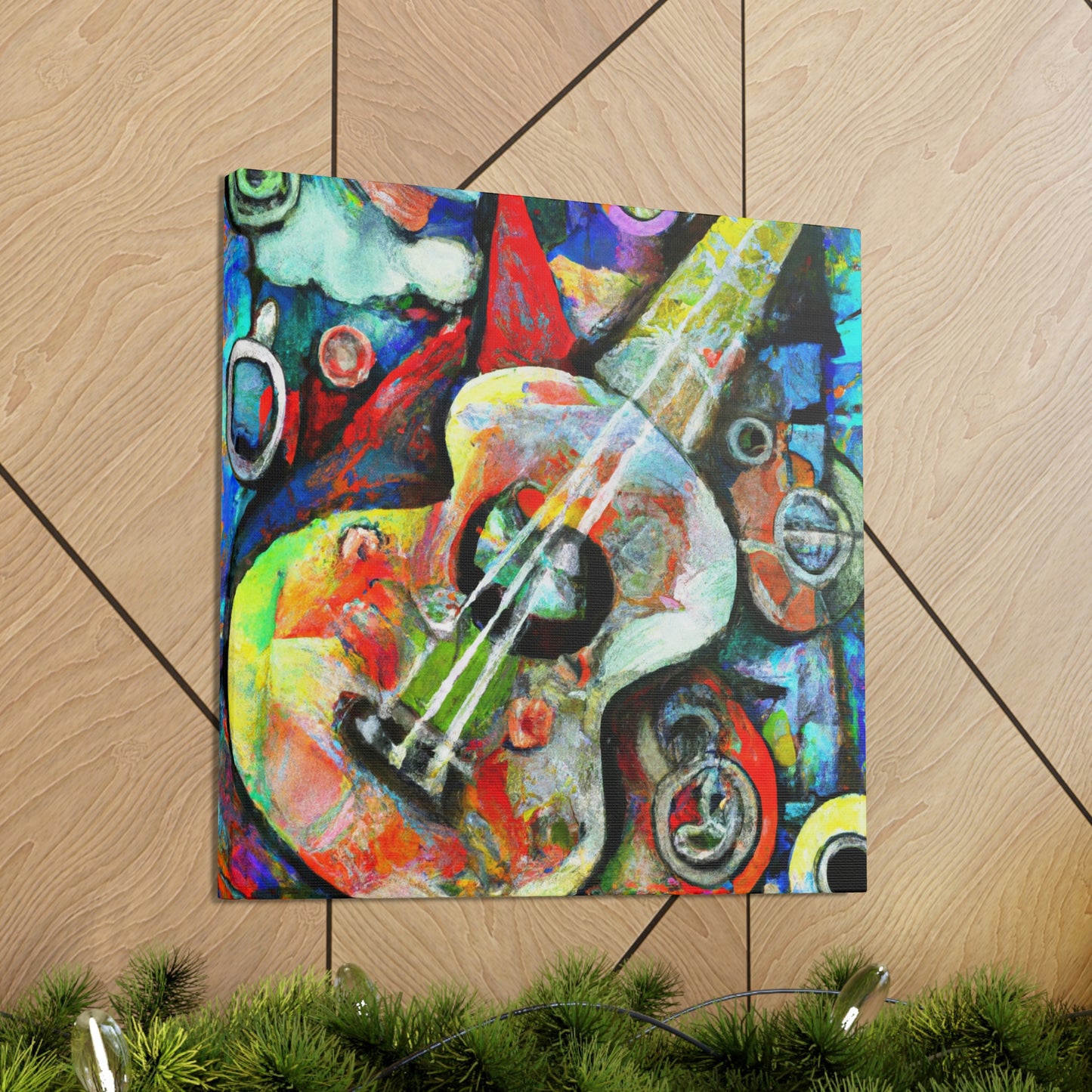 Ukelele in Dreamscape - Canvas