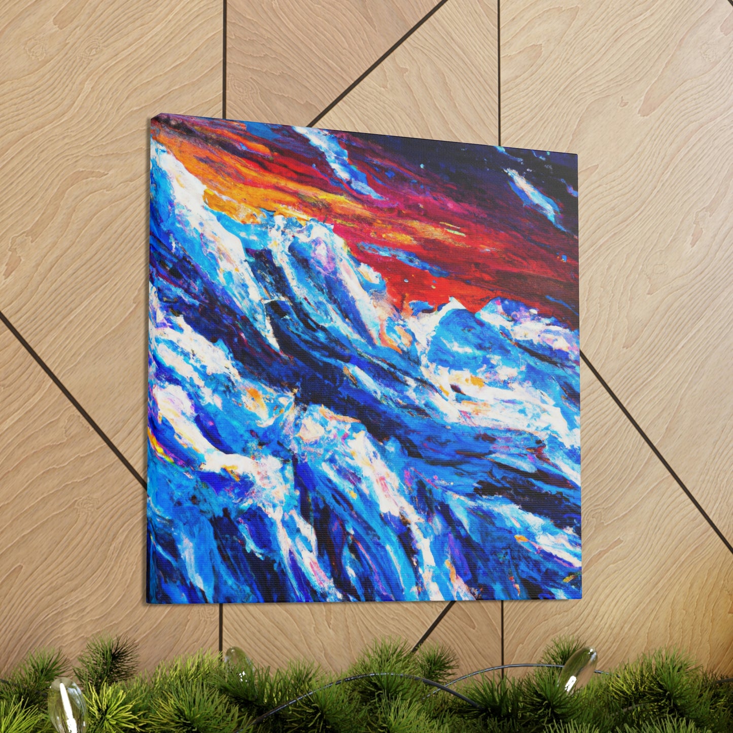 "Ocean's Mighty Embrace" - Canvas