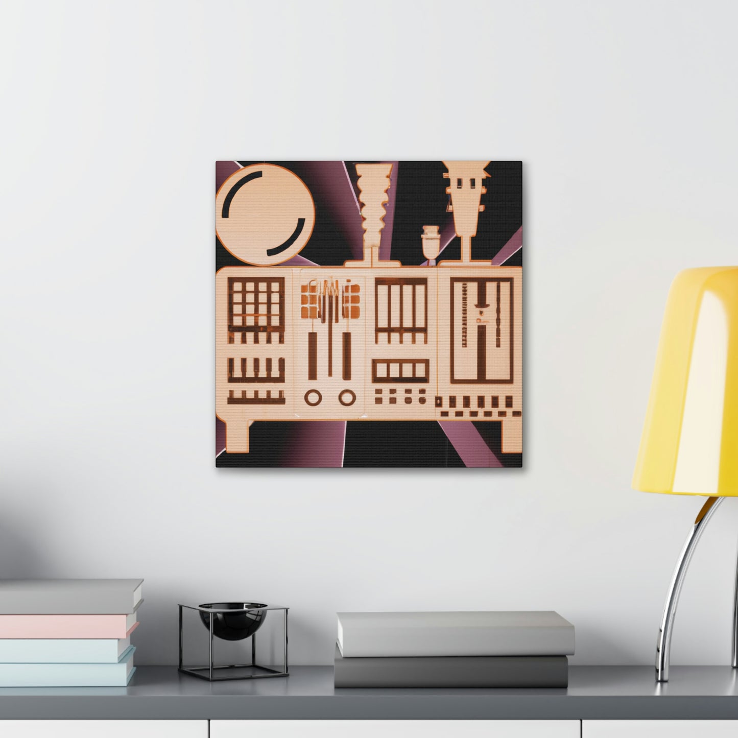 Robot Symphony Blended - Canvas