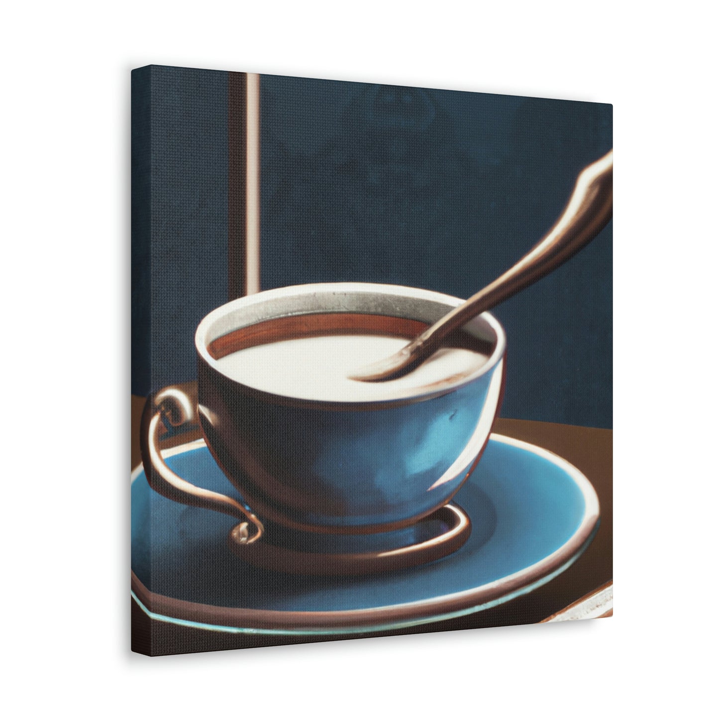 Coffee Cup Baroque - Canvas