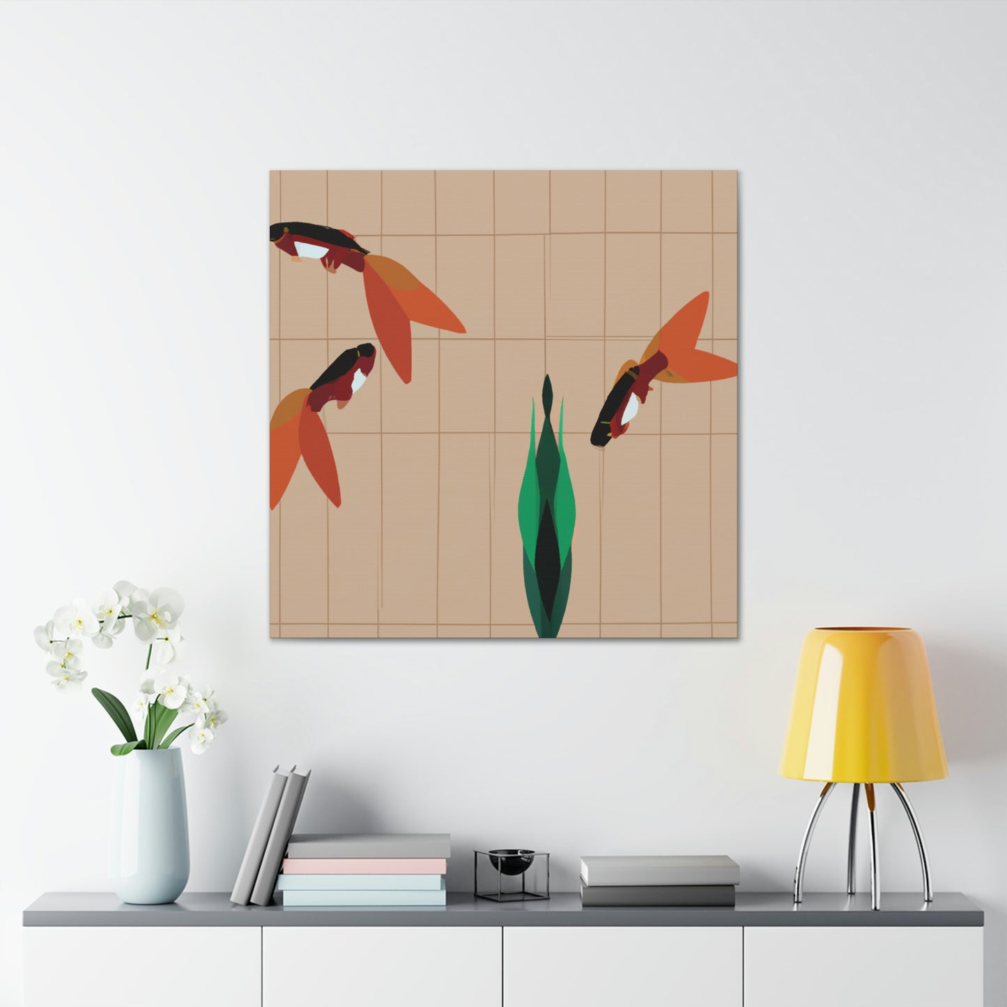 Swordtail's Minimalism - Canvas