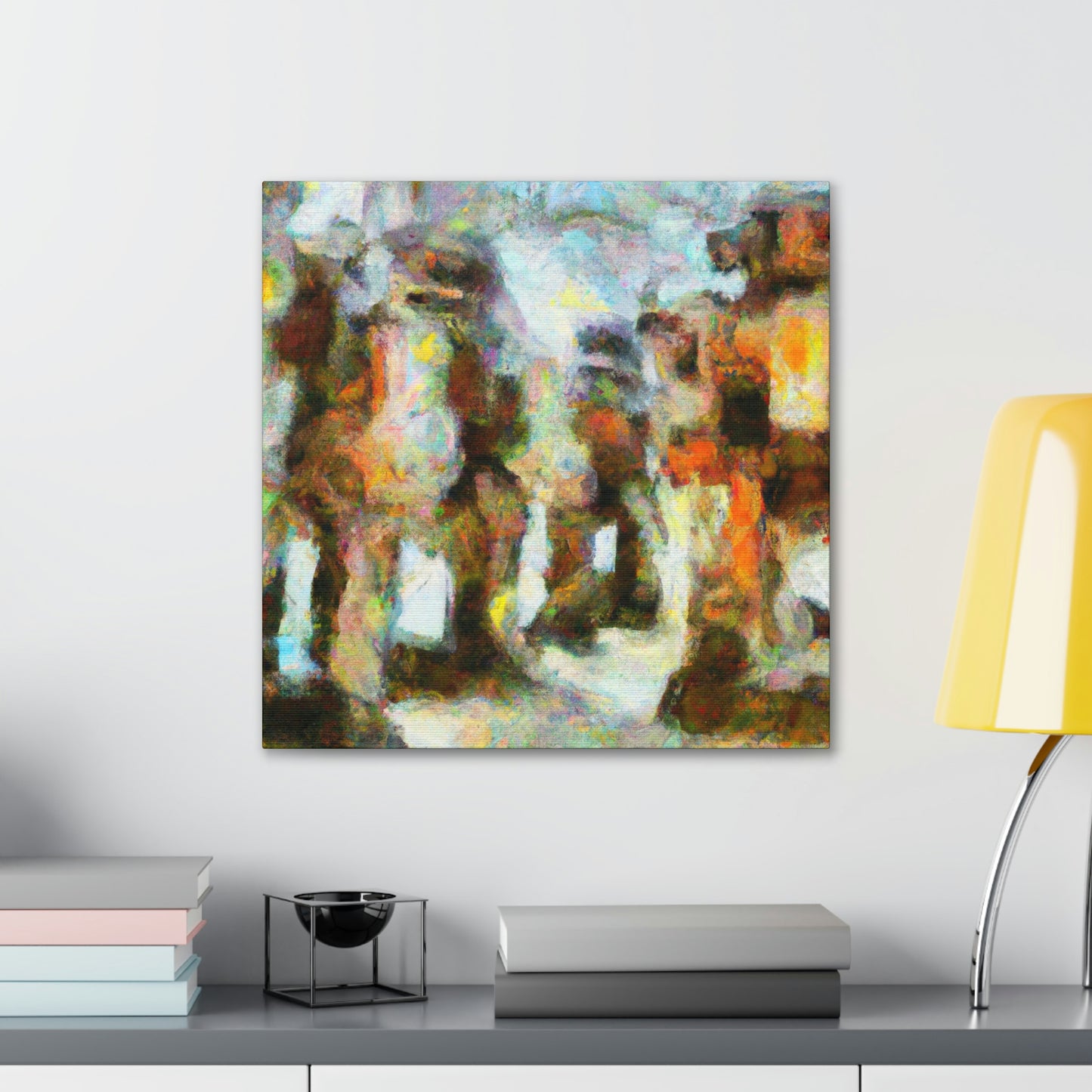 Robots of Impressionism - Canvas