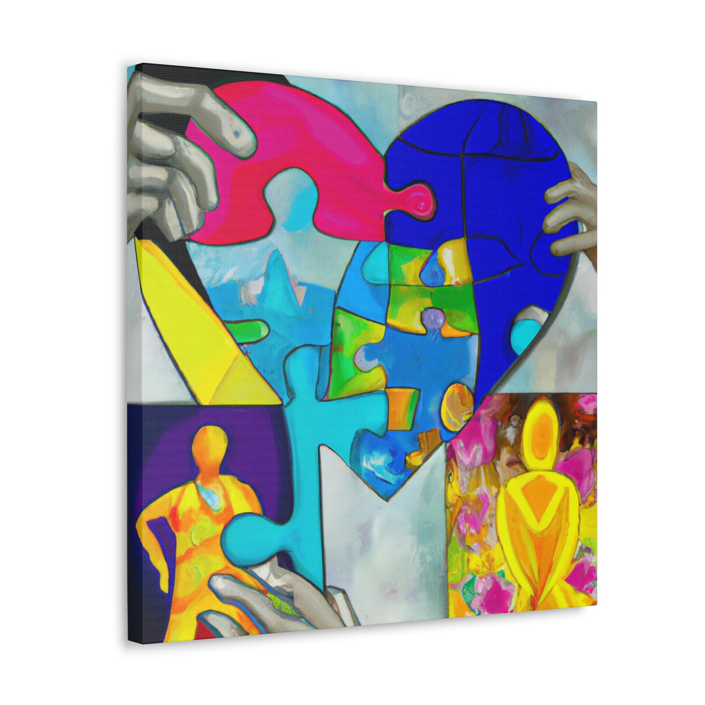 Love's Unsolved Puzzle - Canvas