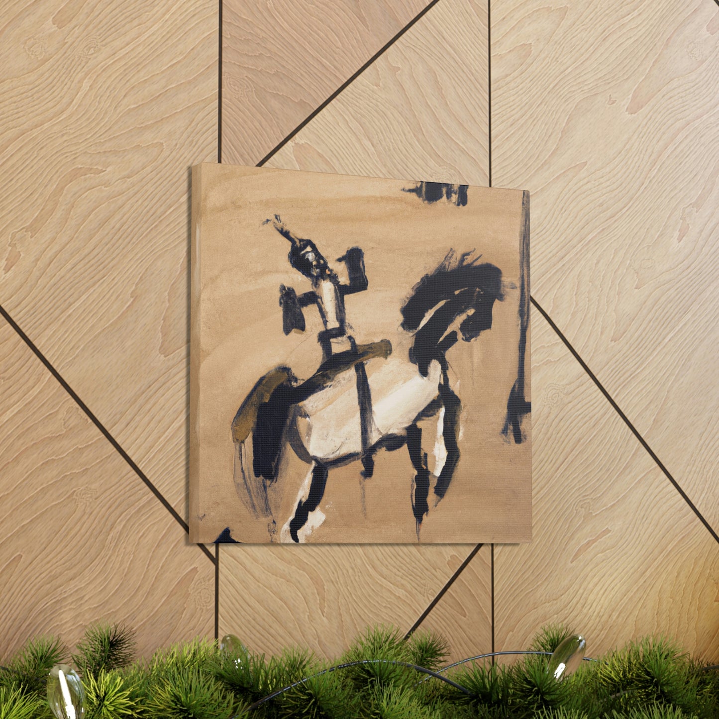 Brave Cavalry Charge - Canvas