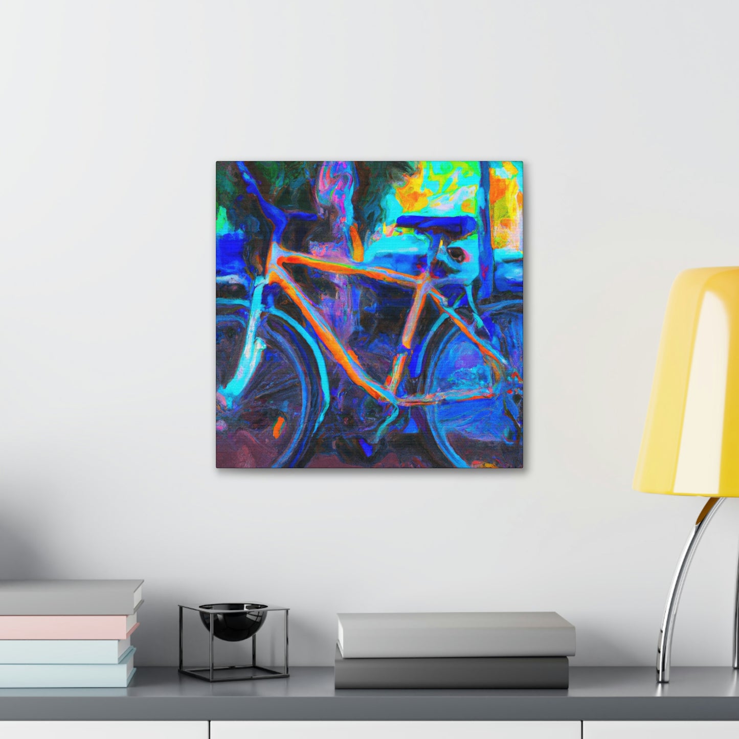 Ride The Bicycle Joy - Canvas