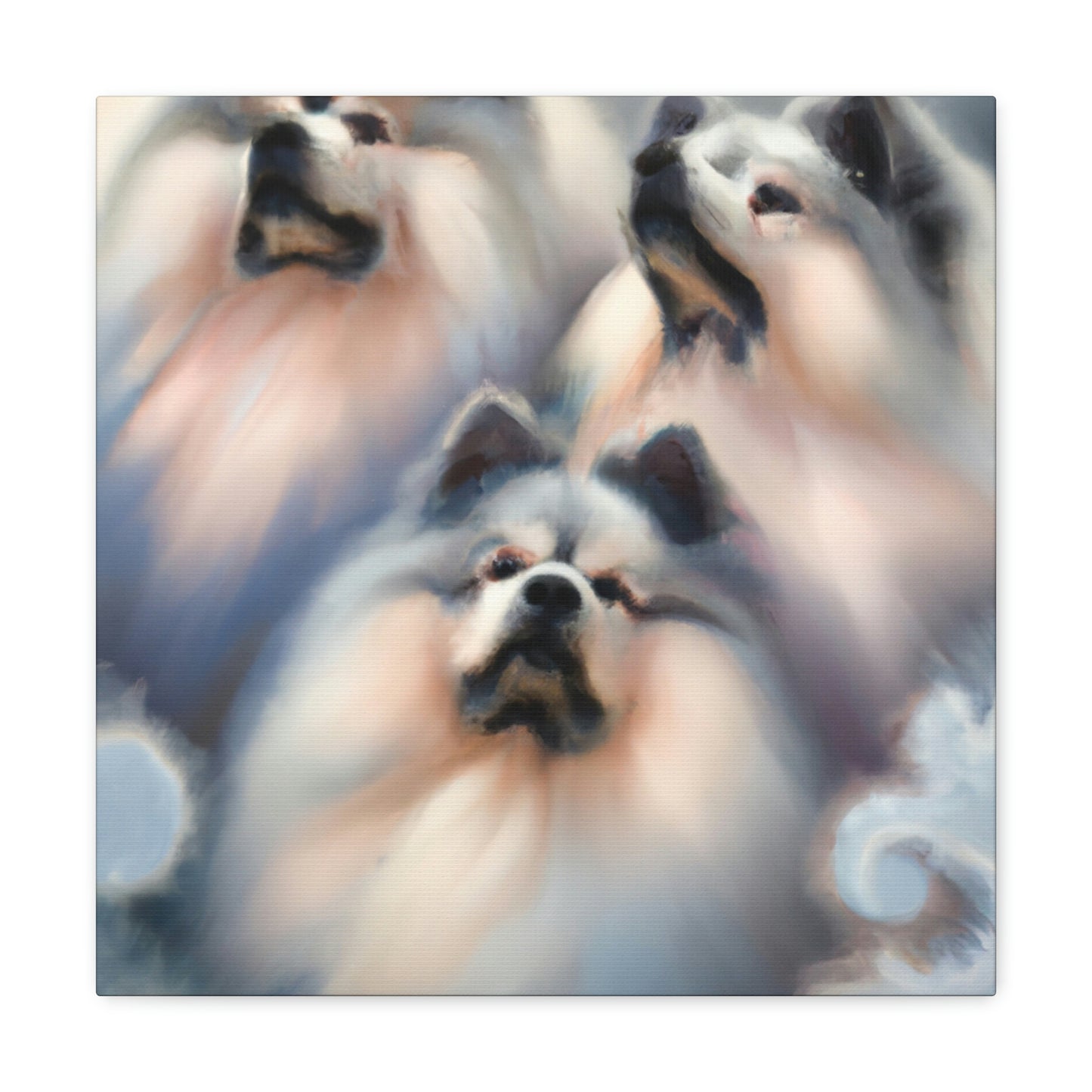 Keeshond Art Deco - Canvas