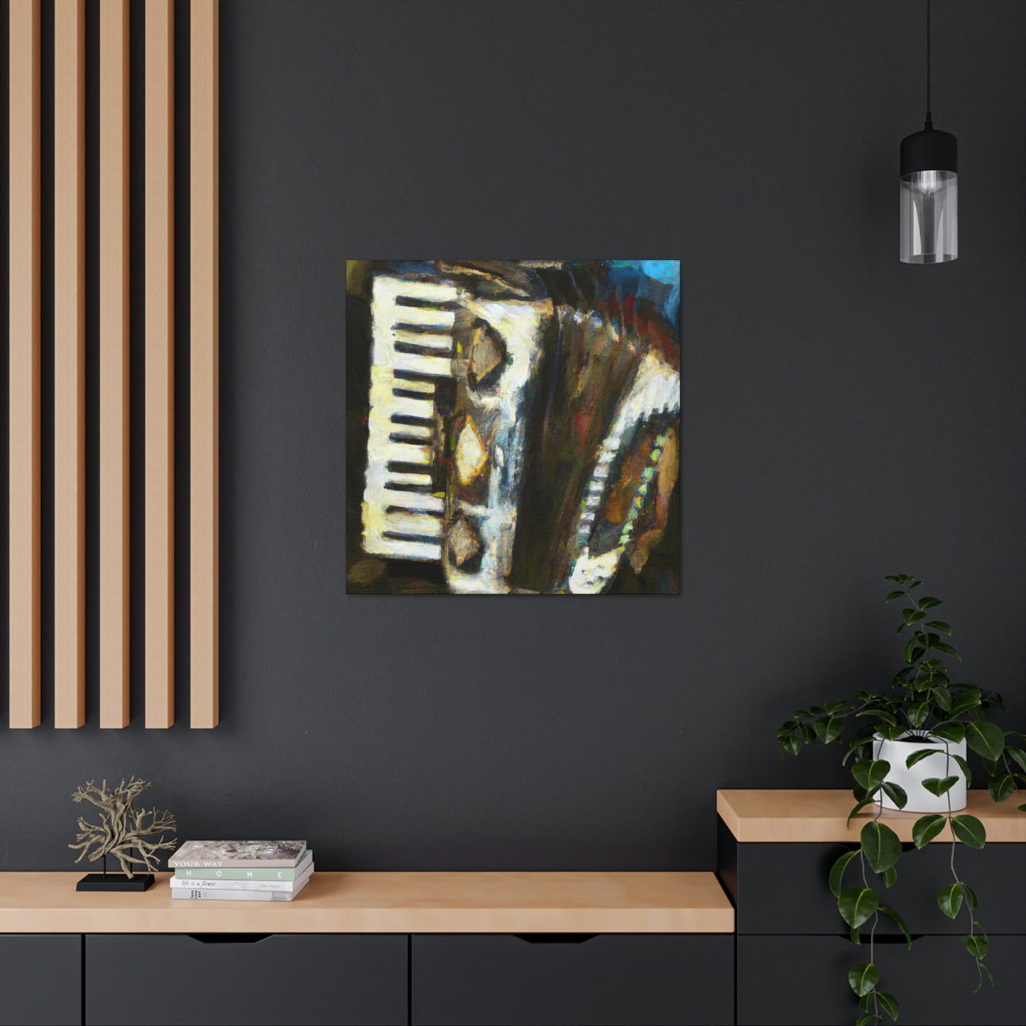 Accordion Epicenter - Canvas