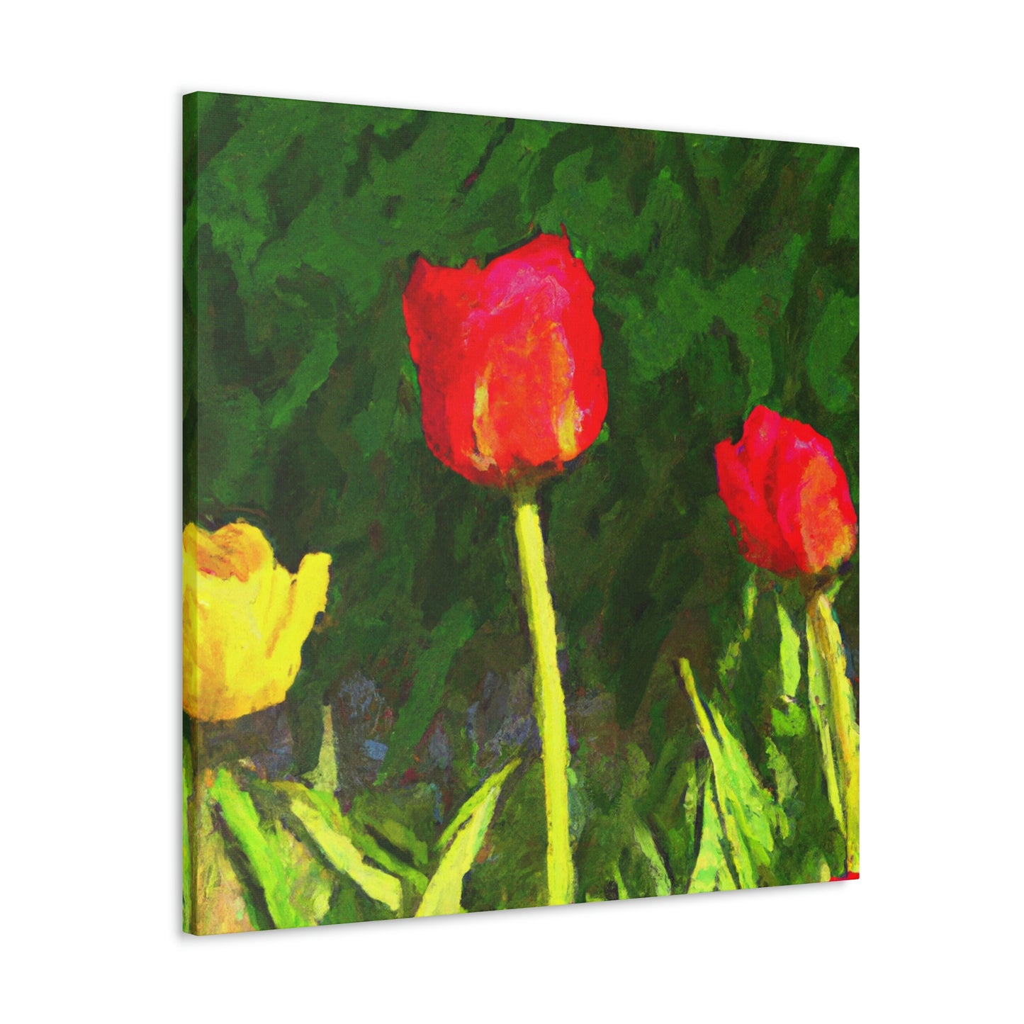 Tulips in Technicolor - Canvas