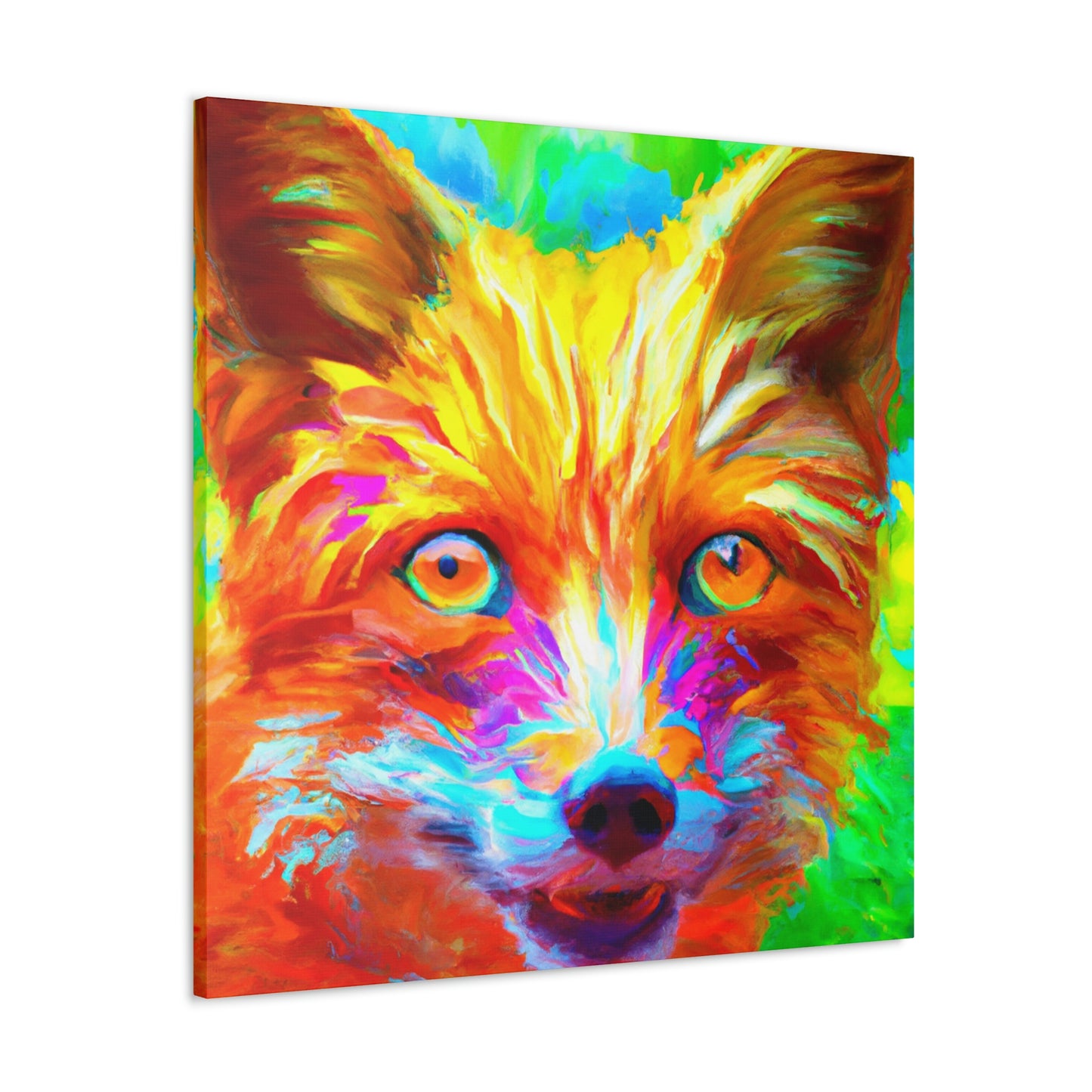 "The Dhole in Color" - Canvas