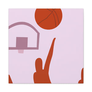 Basketball Icons Minimal - Canvas