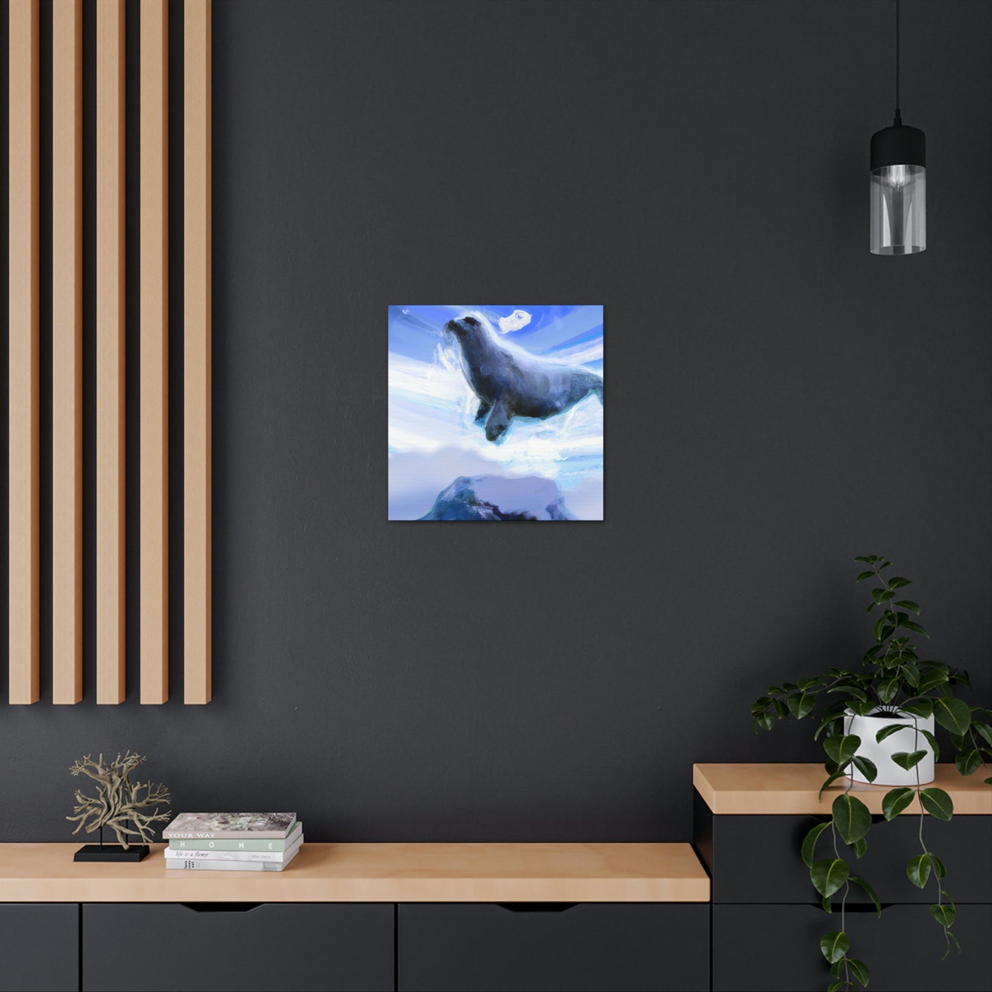 Harp Seal Ballet Dance - Canvas