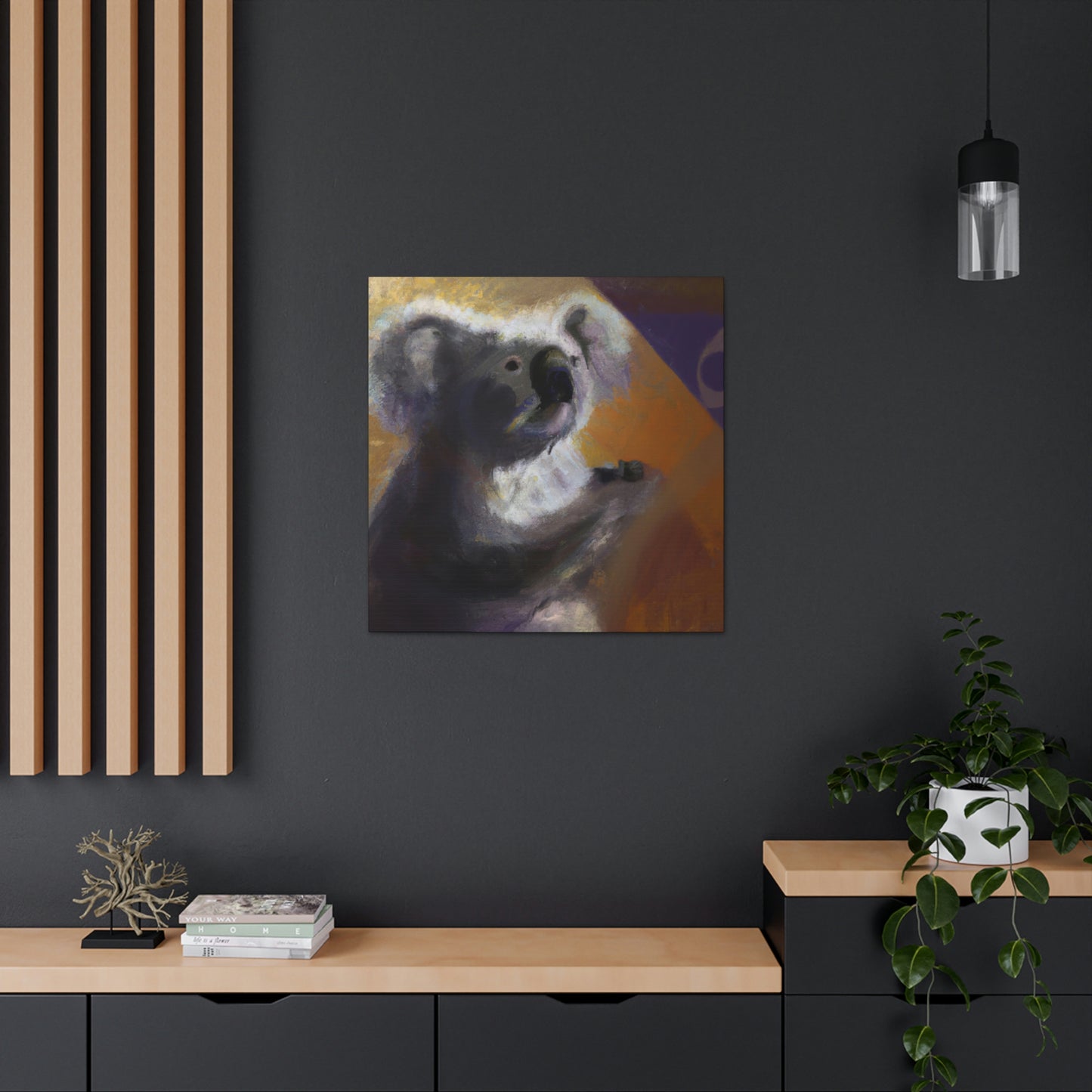 "Koala in Expressionism" - Canvas