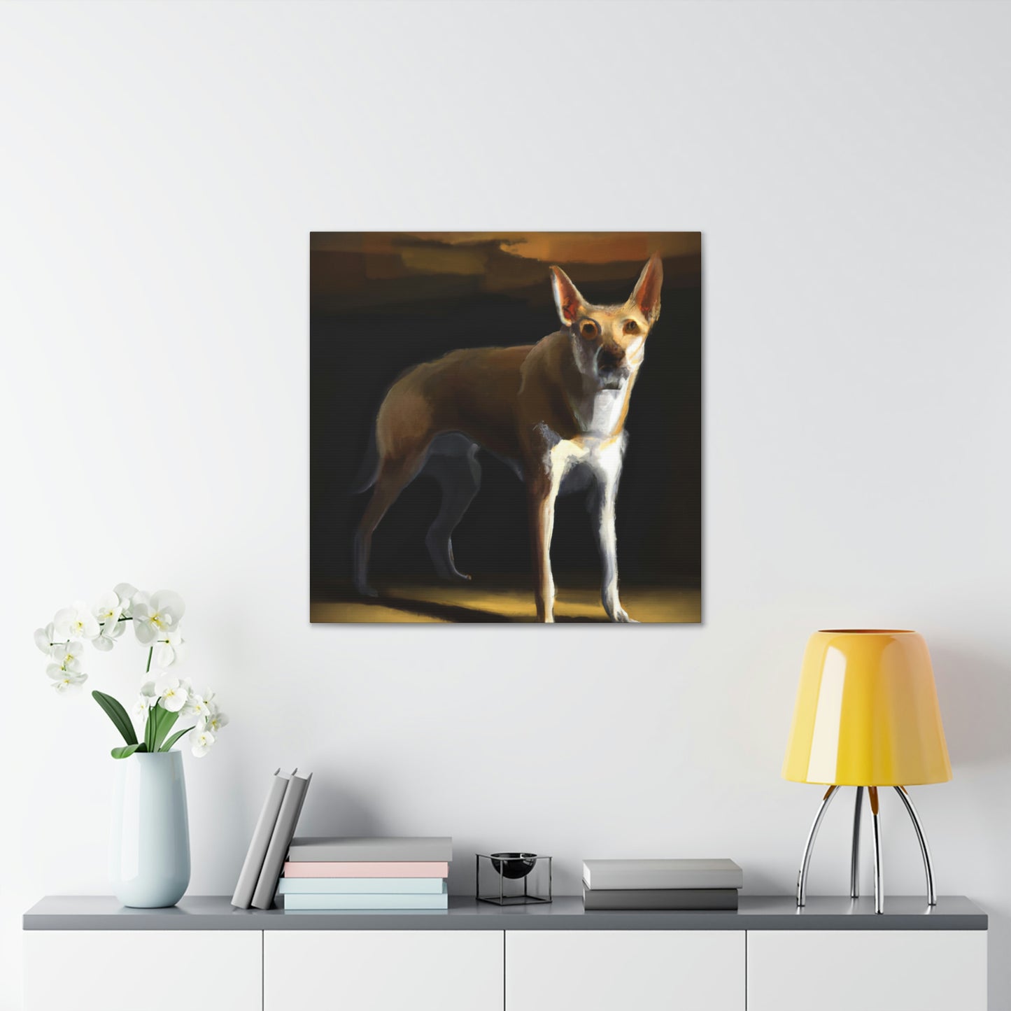 Dingo Dreams in Color - Canvas