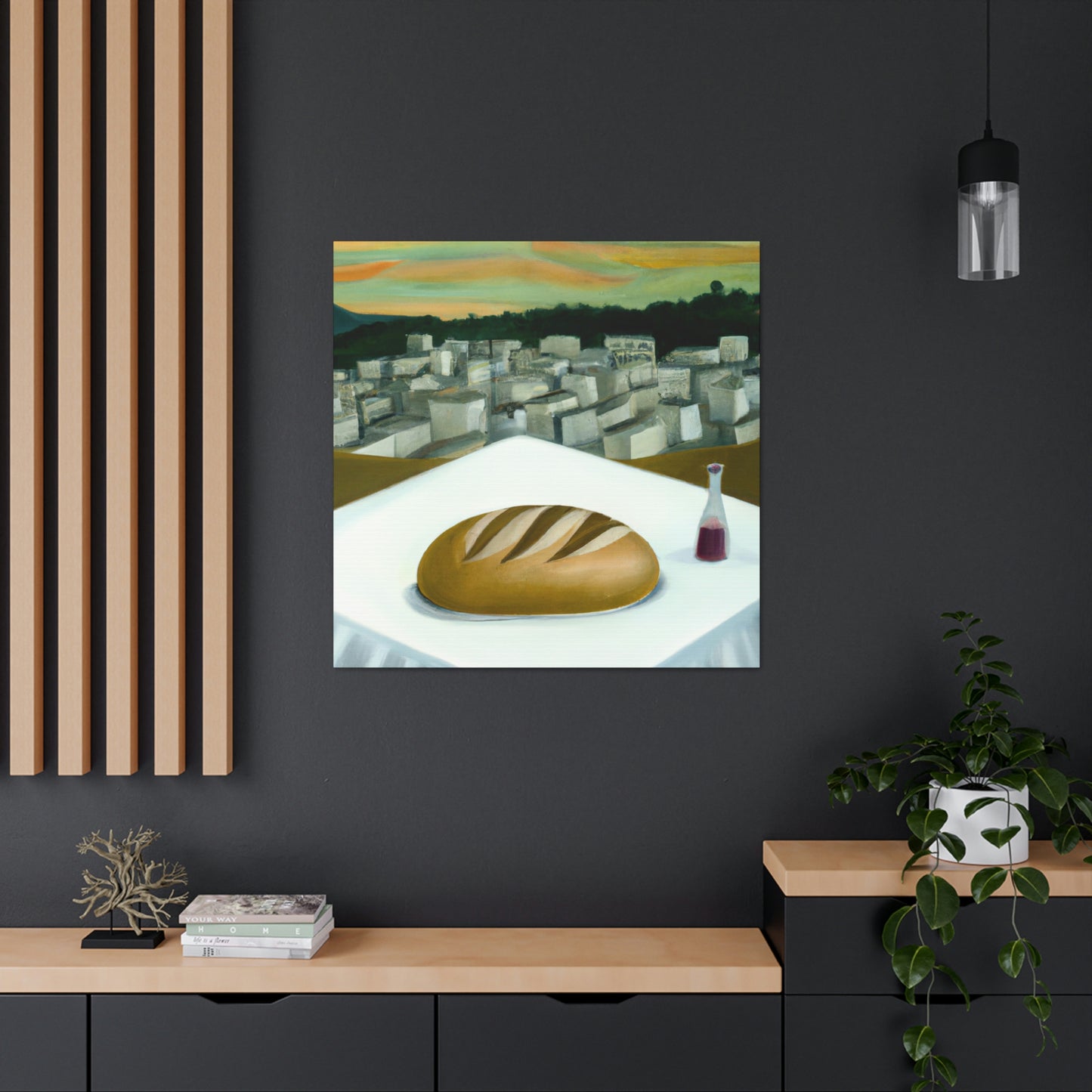 "Bread of Sublimity" - Canvas