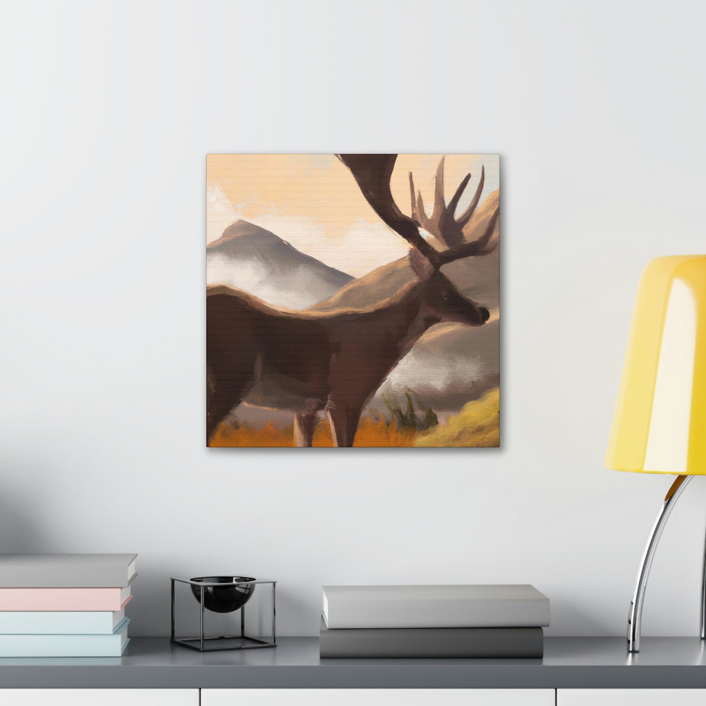 Deer in Morning Light - Canvas