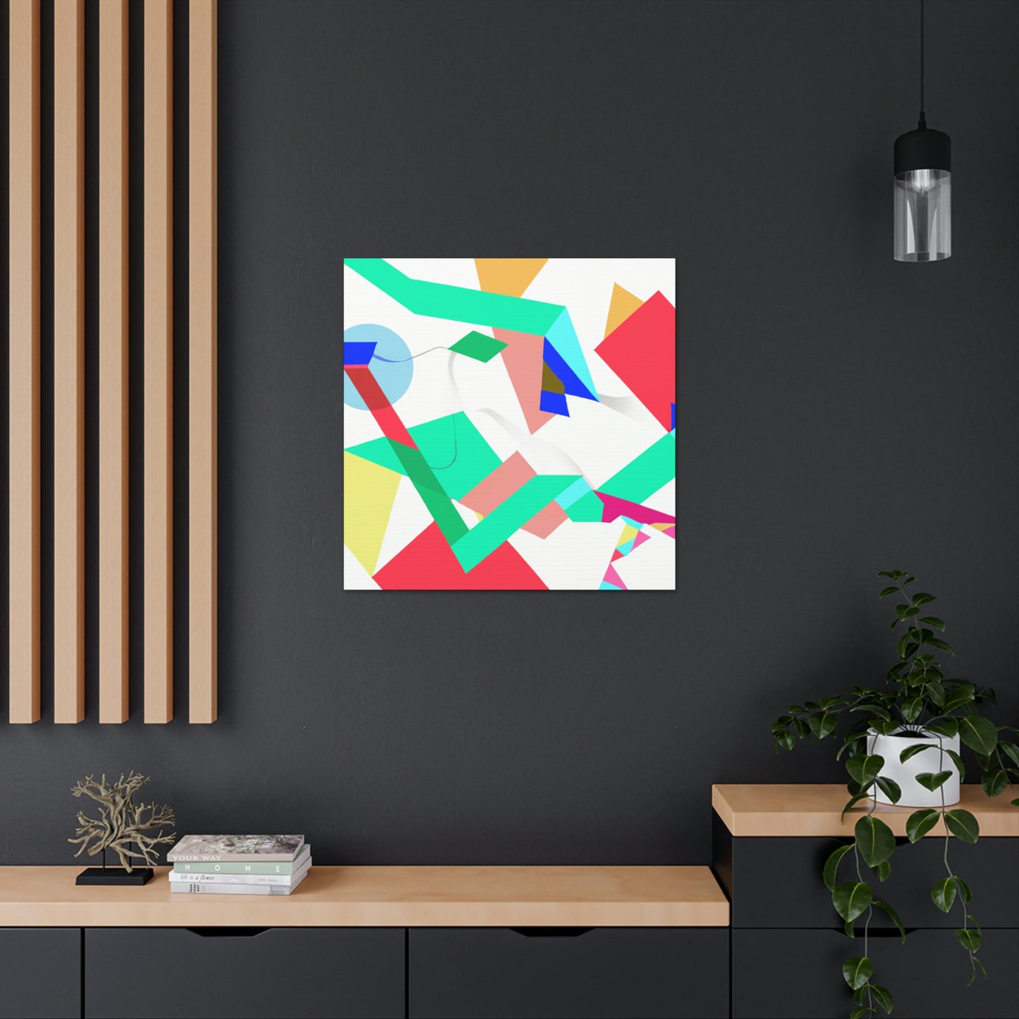 Rebirth of Colorful Hope - Canvas