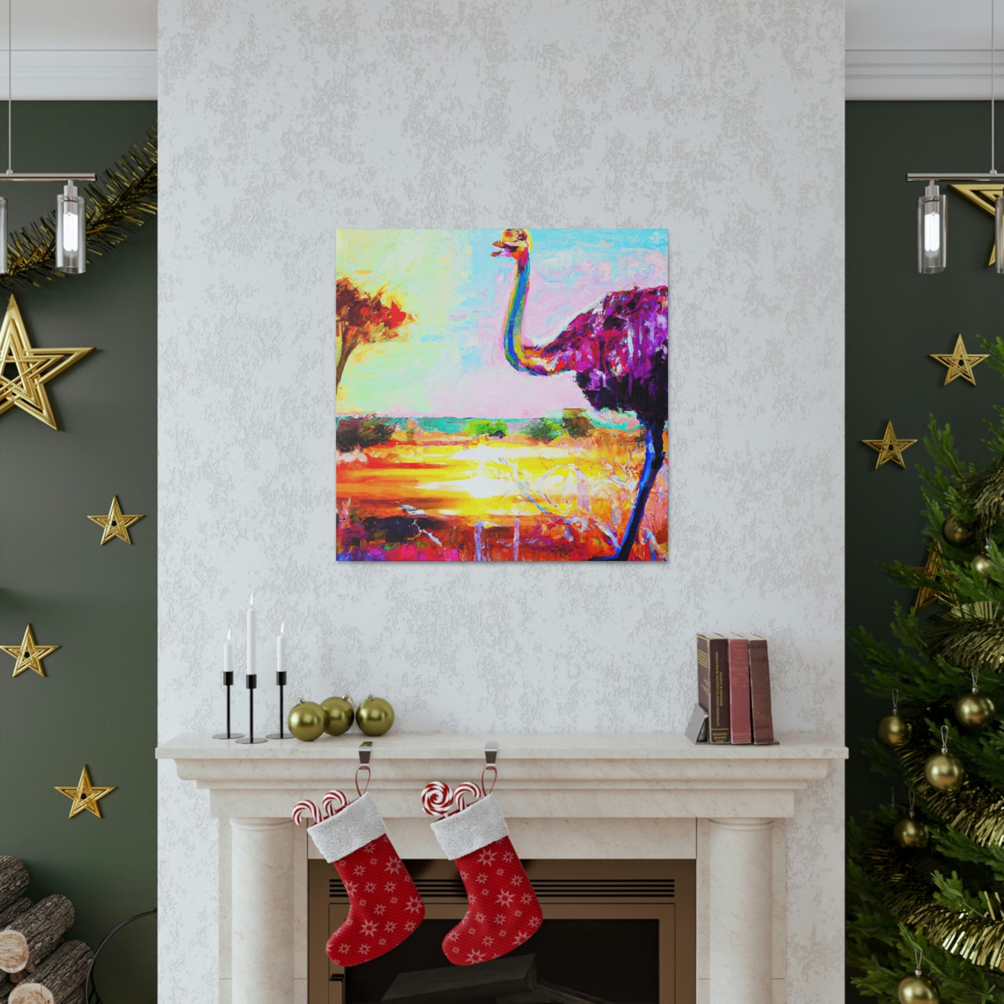 Ostrich in Utopia - Canvas