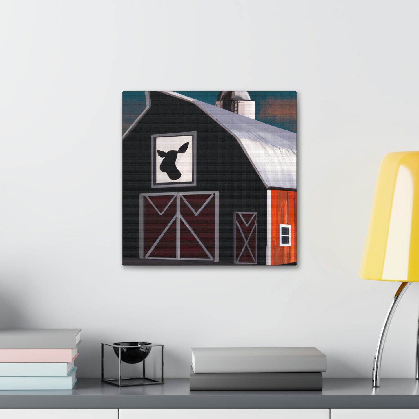 "Barn of Deco Dreams" - Canvas