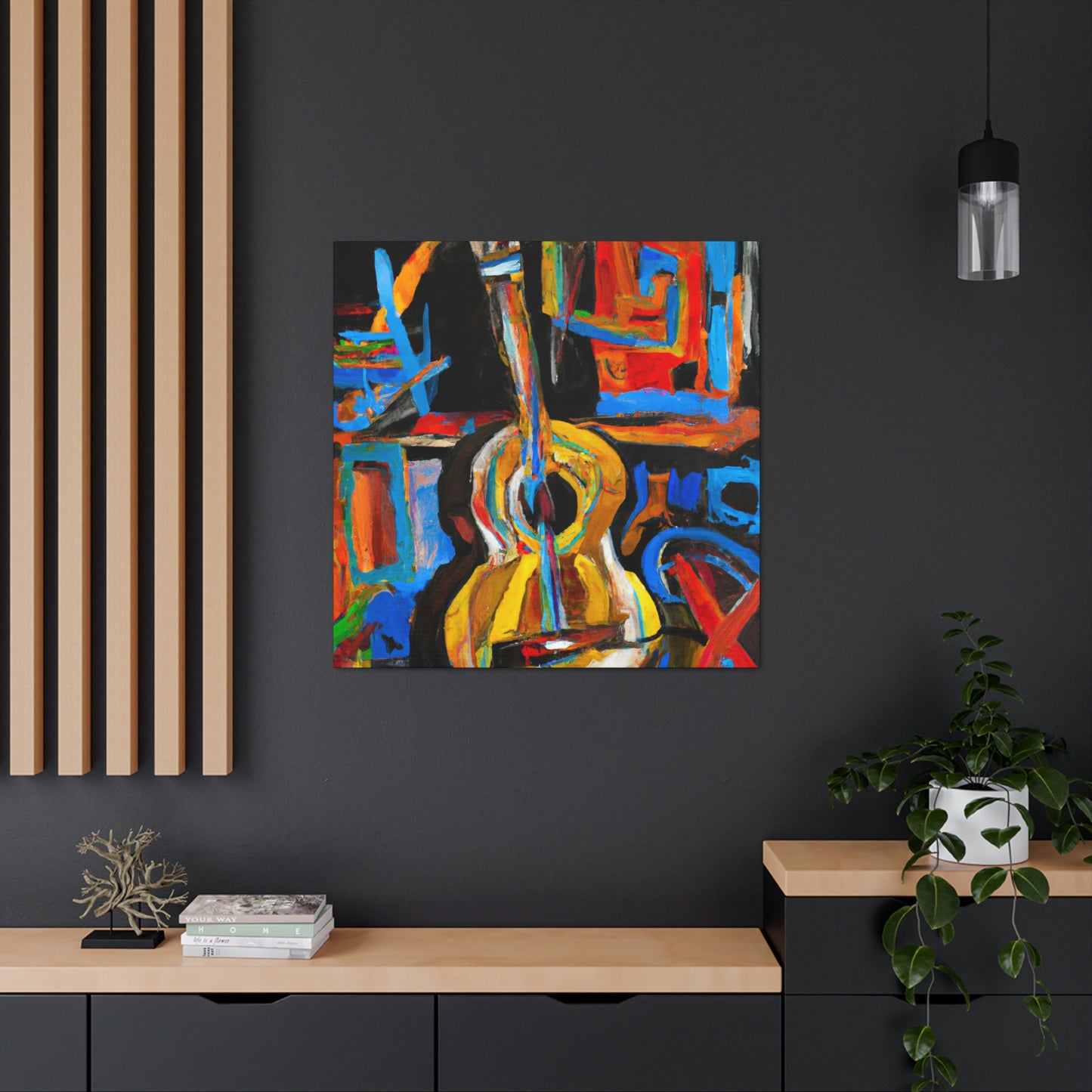 "Harmony in Melody Strum" - Canvas