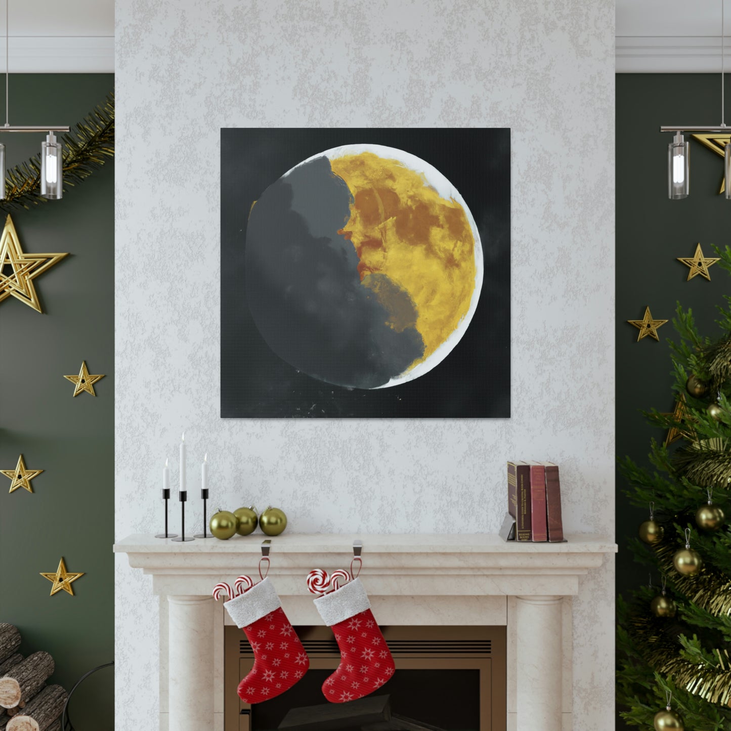 Lunar Night Enchantment - Canvas