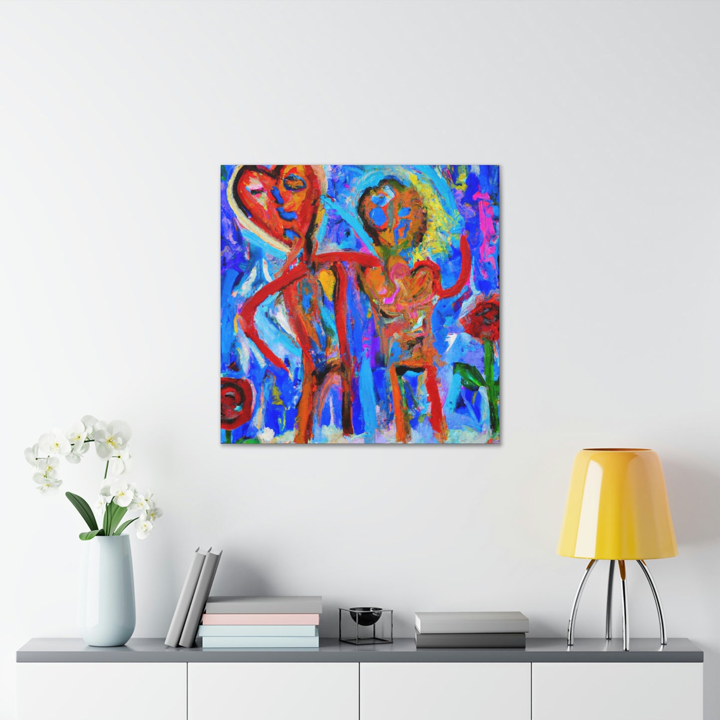 Love Blooms Eternal - Canvas