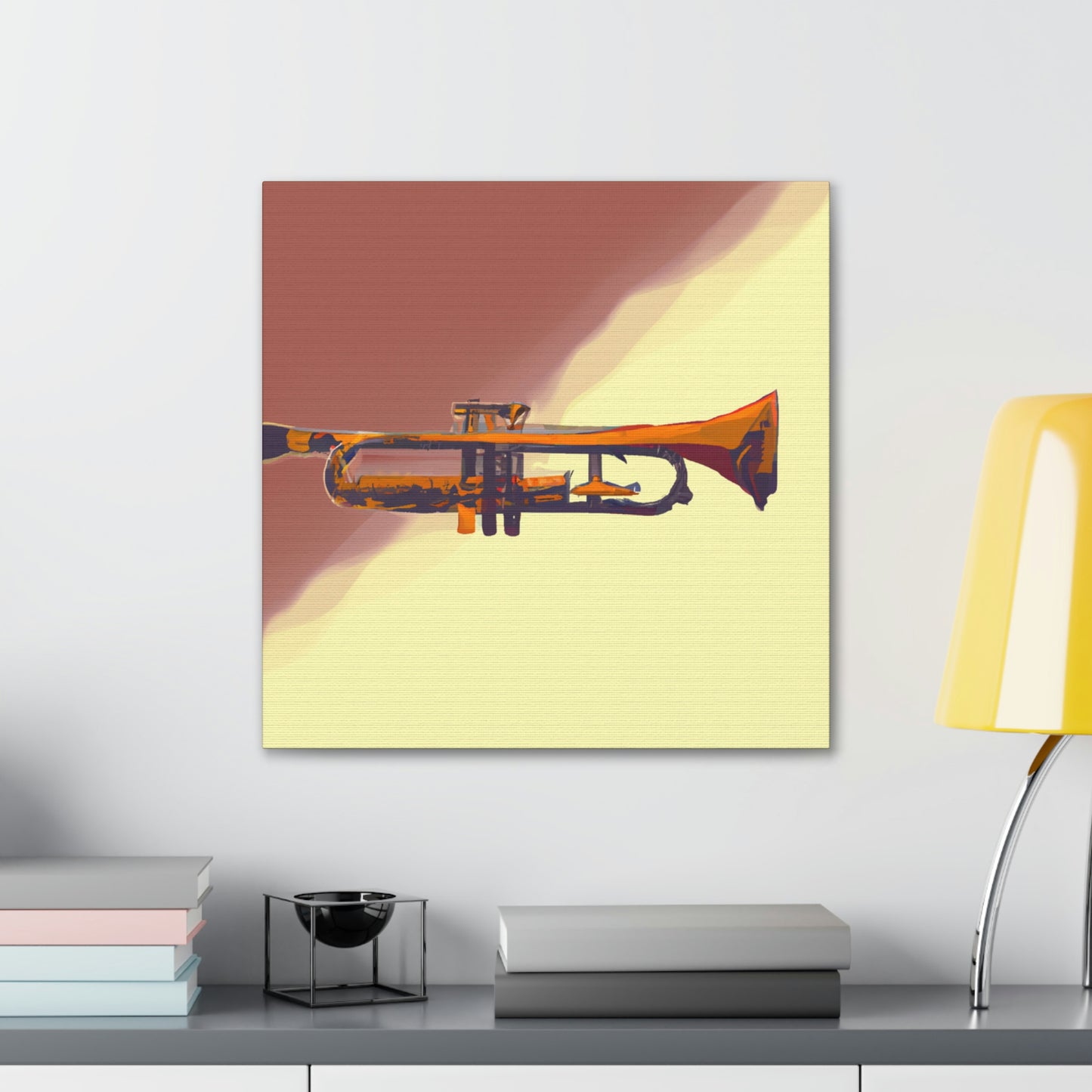 "A Brassy Trumpet Song" - Canvas