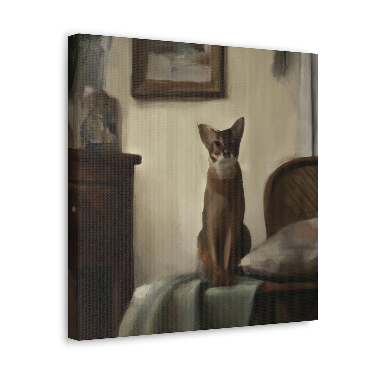 "Abyssinian Impressionist Dream" - Canvas