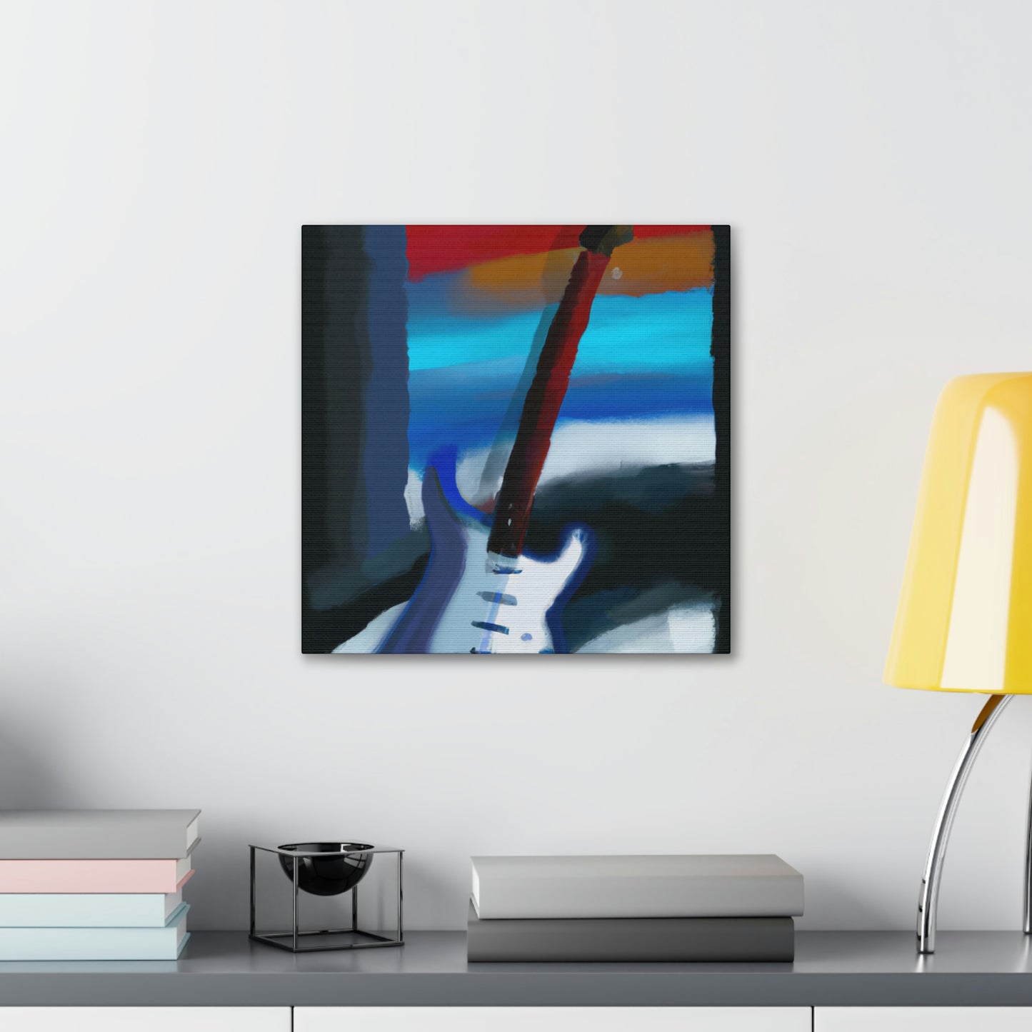 Fender's Expressionist Dream - Canvas