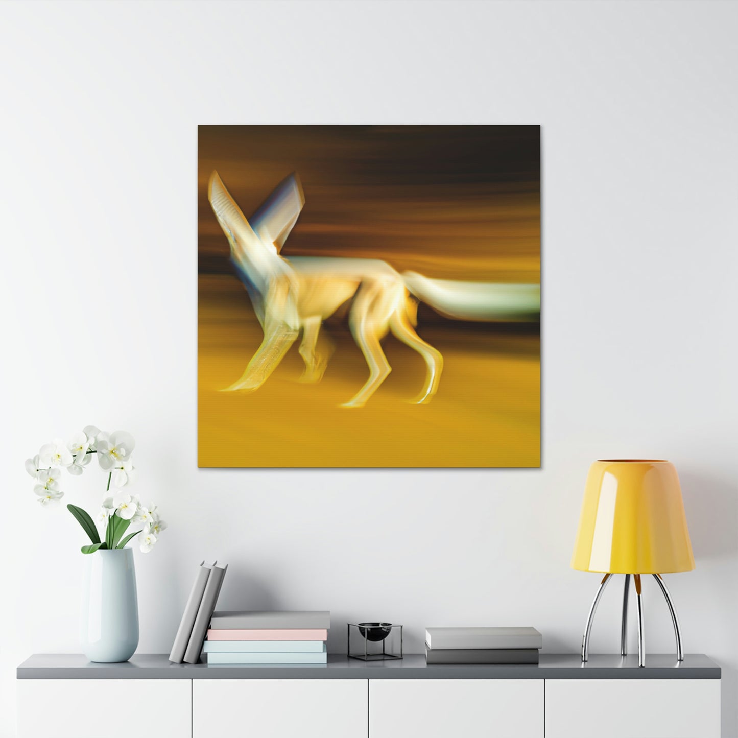 Fennec Fox Luxurious Glamour - Canvas