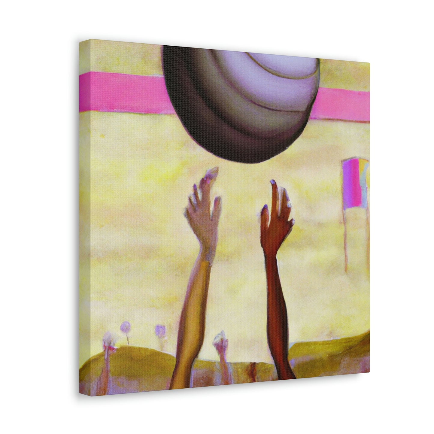 "Volleyball Dreams Surreal" - Canvas