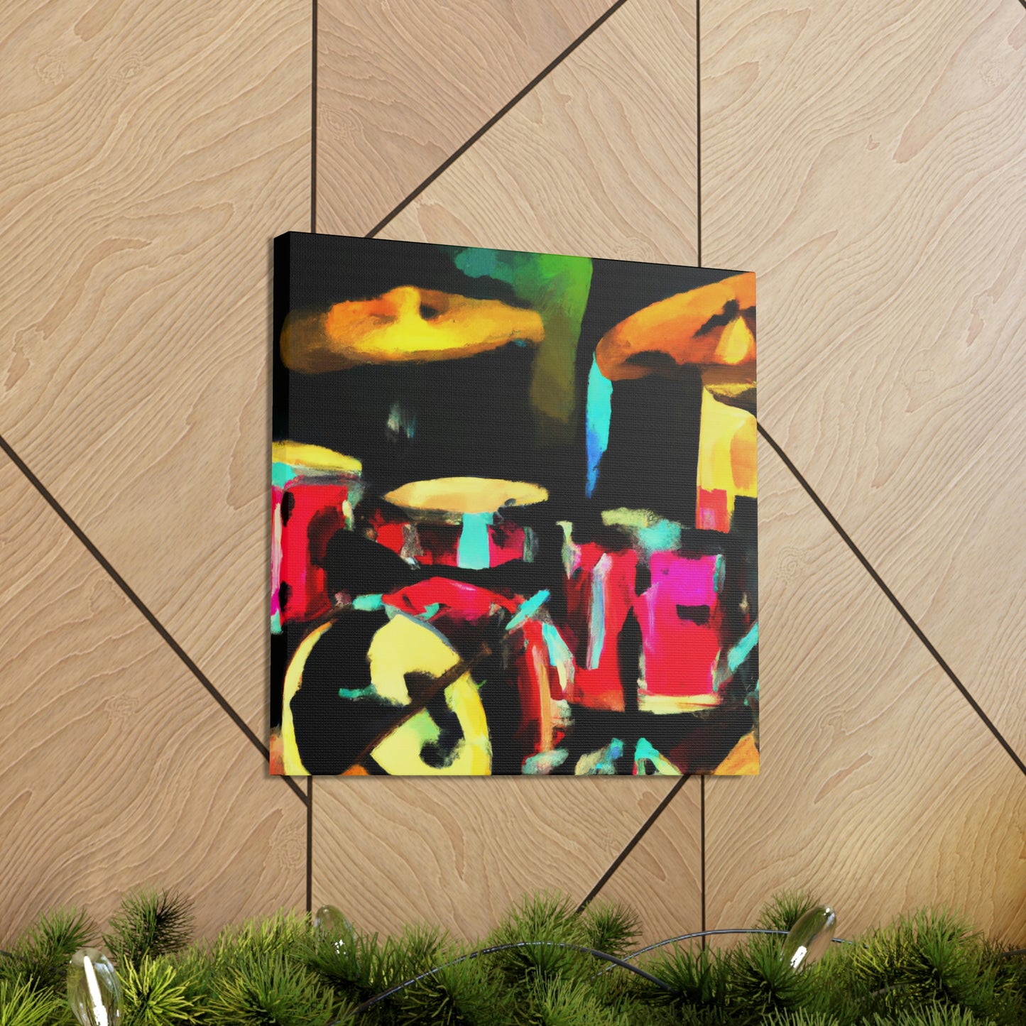 Drums of Abstracted Reality - Canvas