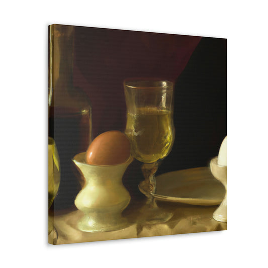 Still Life with Eggs - Canvas