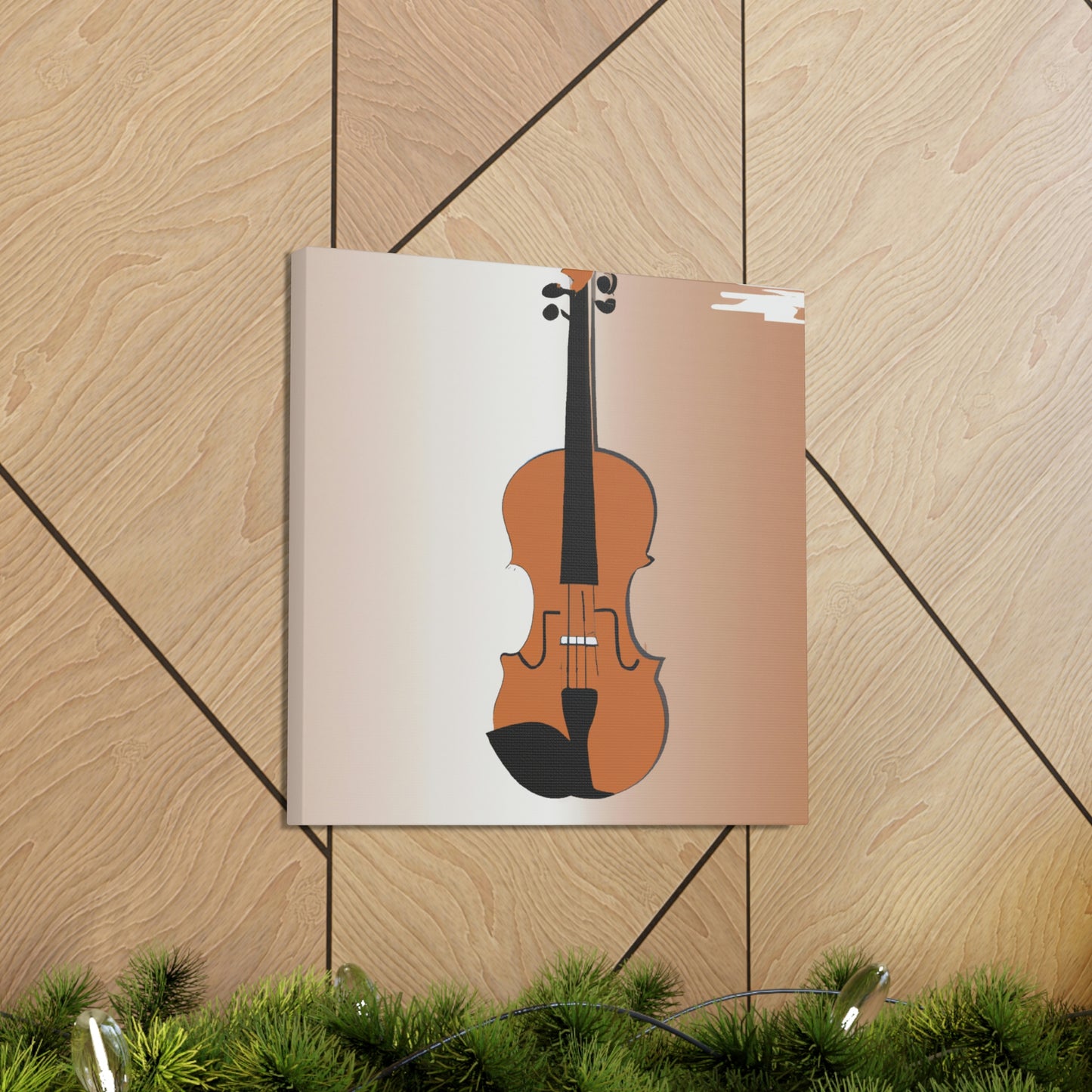 "Violin in Reflection" - Canvas