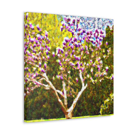 Vibrant Florette. - Canvas