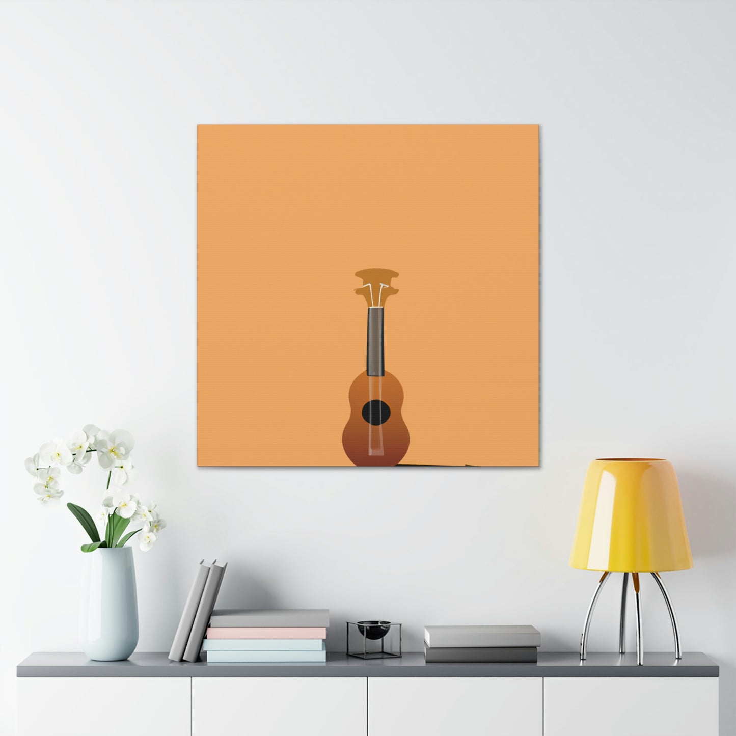 "Ukelele Of Minimalism" - Canvas