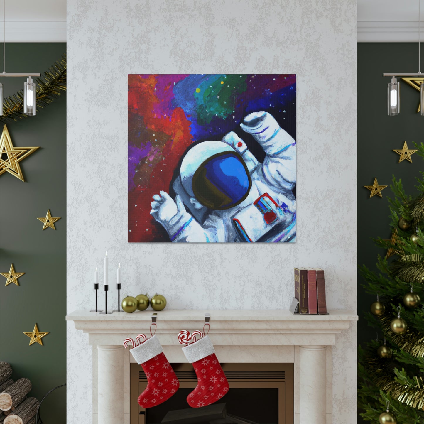 " Astronaut In Spaceflight" - Canvas